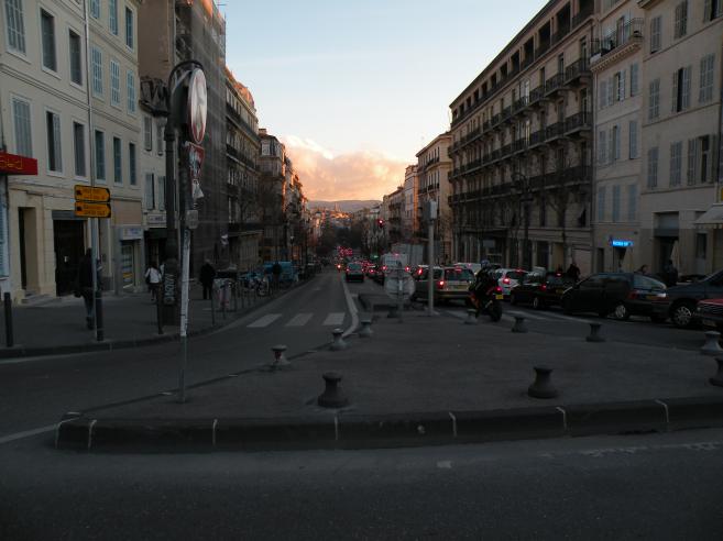  Boulevard d'Athènes au coucher du soleil